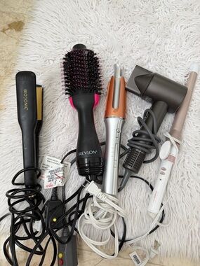 Revlon Black and Pink Vent Brush Styler